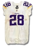 Adrian Peterson 2013 Minnesota Vikings Game Worn Jersey (NFL Auctions Sticker, Meigray LOA)