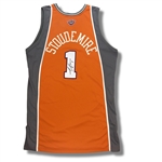 Amare Stoudemire 2005-06 Phoenix Suns Game Worn & Autographed Jersey (JSA LOA, Infinite Auctions LOA)