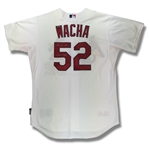 Michael Wacha 2015 St. Louis Cardinals Game Worn & Autographed Jersey (Season Long Use, MLB Auth.)