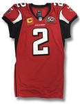Matt Ryan 2015 Atlanta Falcons Game Worn NFL Jersey (Infinite Auctions Photo-Match LOA)