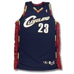 LeBron James 2006-07 Game Used Cleveland Cavaliers Road Jersey (Good Use, Miedema LOA)