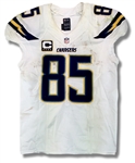 Antonio Gates 2015 San Diego Chargers Game Worn Jersey (Photo Match, Chargers LOA) 