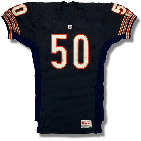 Mike Singletary 1991 Game Used Chicago Bears Jersey (Photo-Matched, Meigray LOA, Tremendous Use)
