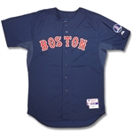 Will Middlebrooks 2013 Boston Red Sox Game Worn Autographed Jersey "Boston Strong" Inscription (MLB Auth.) 