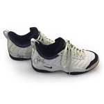 Pete Sampras Signed Tennis Shoes worn in the 2002 US Open (JSA LOA)