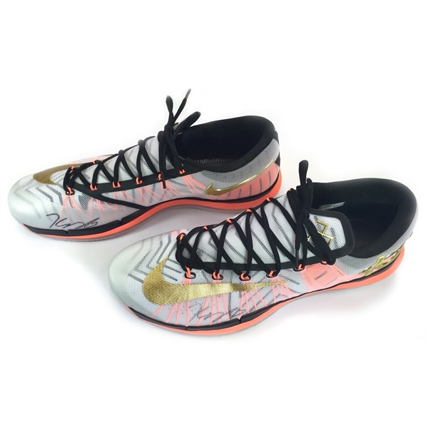 Kevin Durant Game Worn Nike KD Shoes Size 18 (JSA LOA, Infinite Auctions LOA)