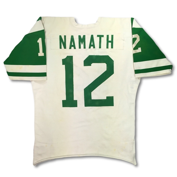 Joe Namath 1970-73 New York Jets Game Worn Road Jersey (MEARS A7)