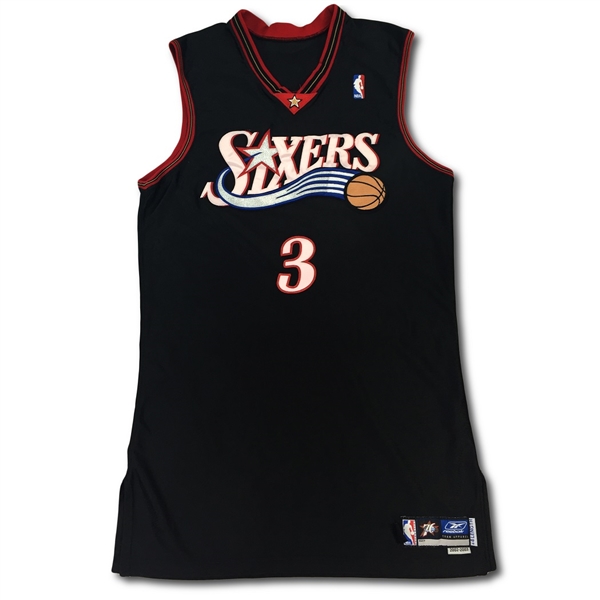 iverson signed jersey