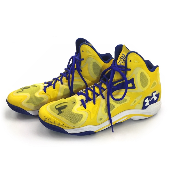 signed curry shoes