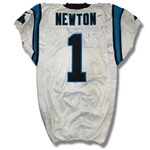 Cam Newton 2015 Carolina Panthers Game Worn Jersey (Meigray LOA, MVP Season, Amazing Use)