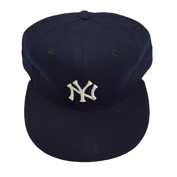 Mickey Mantle Autographed New York Yankees Baseball Cap (JSA)