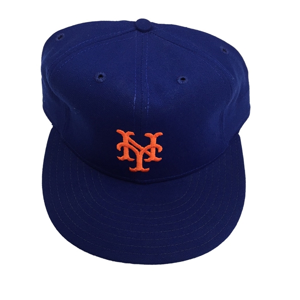 Willie Mays Autographed New York Mets Baseball Cap (JSA)