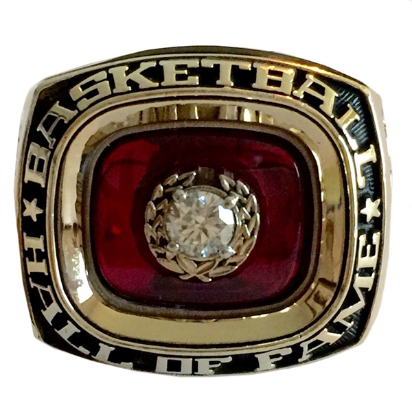 Calvin Murphys 1993 Basketball Hall of Fame Secondary Ring (Murphy LOA, GIA Jeweler Analysis)