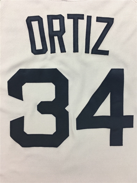 david ortiz grey jersey