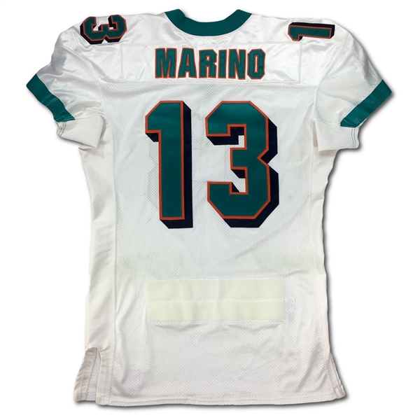 Dan Marino 1998 Miami Dolphins Game Used Jersey - Photo Matched (Game DVD, Miedema & Mounted Memories)