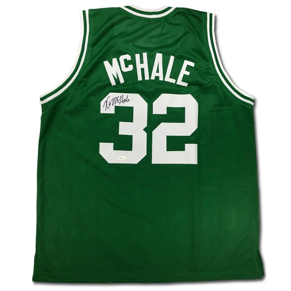 Kevin McHale Signed Boston Celtics Green Road Jersey (JSA)