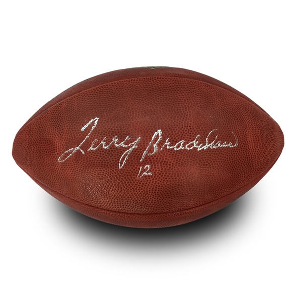 Terry Bradshaw Signed Official "The Duke" Authentic Wilson NFL Football (PSA)