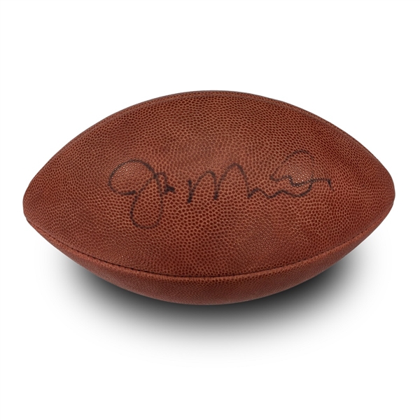 Joe Montana Signed Official "The Duke" Authentic NFL Football (JSA)