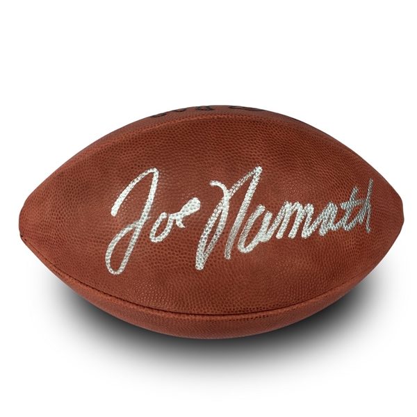 Joe Namath Signed Official "The Duke" Authentic Wilson NFL Football (JSA)
