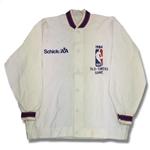 Zelmo Beatys 1984 Schick NBA Old-Timers Game Worn Warm Up Jacket (Ann Beaty LOA)