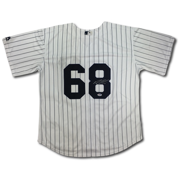 Dellin Betances Signed New York Yankees #68 Jersey (PSA)