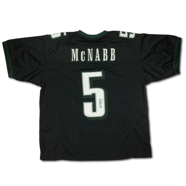 Donovan McNabb Signed Philadelphia Eagles Black Alternate Jersey (JSA)