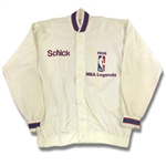 Zelmo Beatys 1986 Schick NBA Legends Game Worn Warm Up Jacket (Ann Beaty LOA)