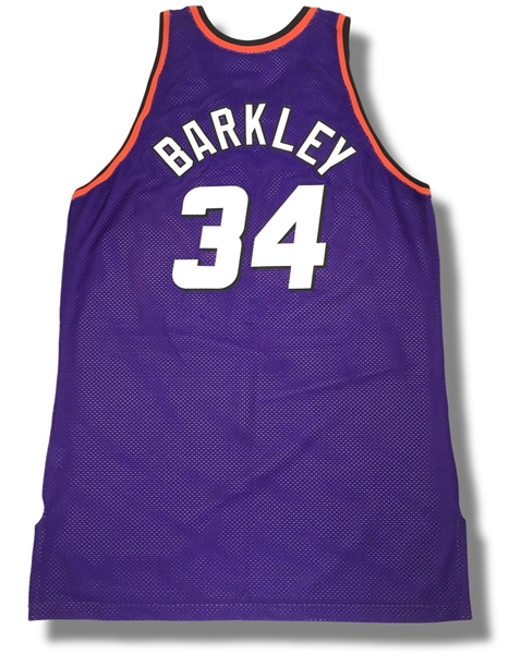 Charles Barkley 1993-94 Phoenix Suns Game Worn Jersey 