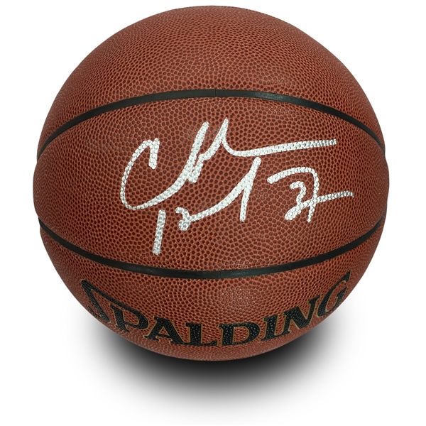 Charles Barkley Autographed Official Size Spalding NBA Basketball - Rare Full Signature (JSA COA)