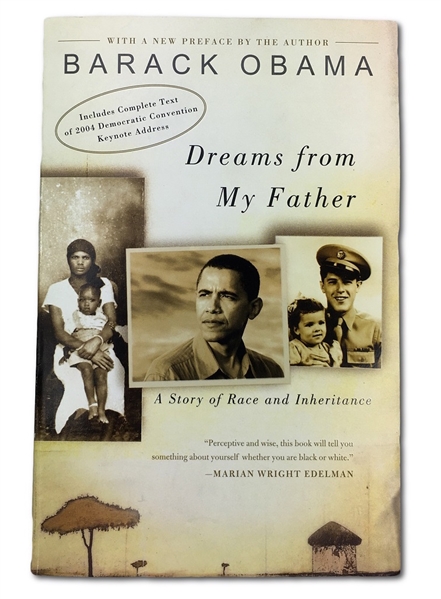 Barack Obama Signed "Dreams From My Father" Paperback Book - Rare Early Signature (PSA Pre-Cert)