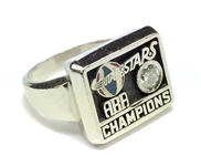 Ann Beatys 1971 Utah Stars ABA Championship Players Wife Ring (Beaty LOA, GIA Jeweler Analysis)