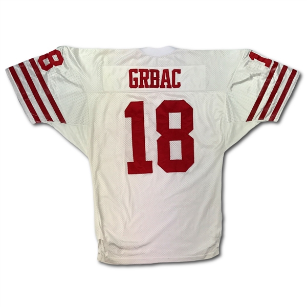 Elvis Grbac 1995 San Francisco 49ers Game Used Road Jersey (49ers LOA)