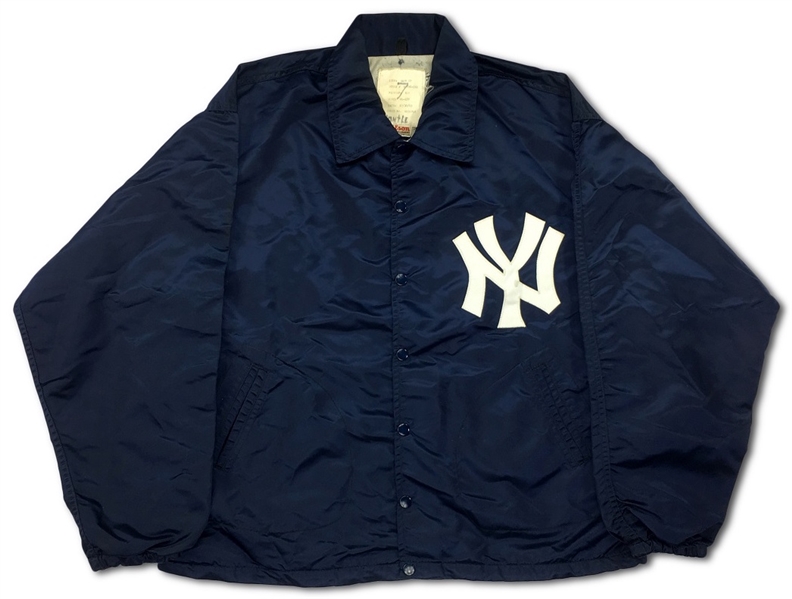 Mickey Mantle 1964 New York Yankees Game Used Light Lined Jacket Worn Under Uniform (Miedema LOA)