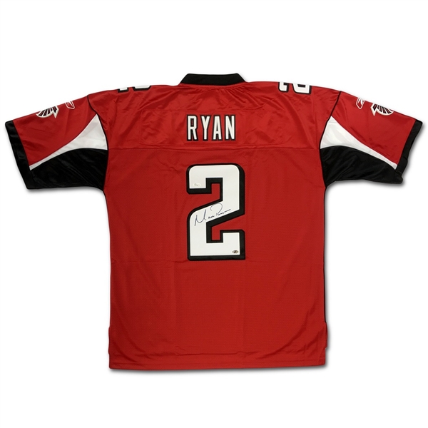 Matt Ryan Signed Atlanta Falcons Licensed Replica Home Jersey (JSA COA)