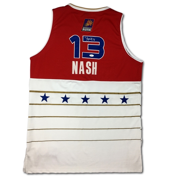 Steve Nash Signed 2006 NBA All-Star Professional Model Western Conference Jersey  (JSA COA)