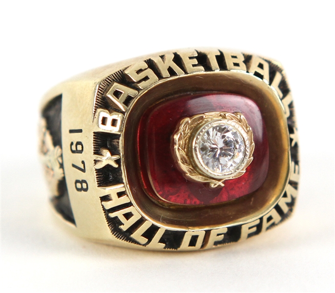 1978 Ray Meyer DePaul Blue Demons NBA Hall of Fame Ring - 10K Gold Replacement (MEARS LOA)