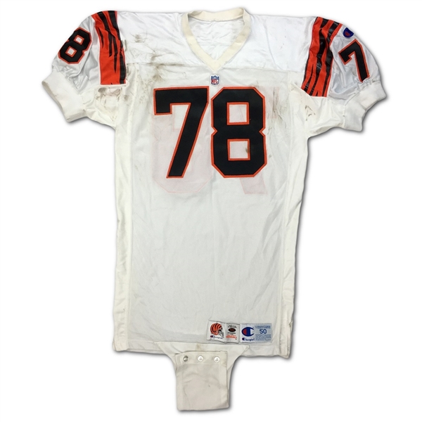 cincinnati bengals game worn jerseys