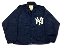 Mickey Mantle 1964 New York Yankees Game Used Light Lined Jacket Worn Under Uniform (Miedema LOA)