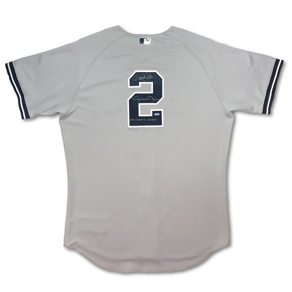 Derek Jeter 2011 New York Yankees Game Used & Signed Road Jersey (MLB Auth,Steiner)