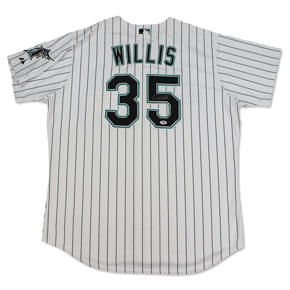 Dontrelle Willis Florida Marlins Game Used & Signed Jersey (Schneider Collection)