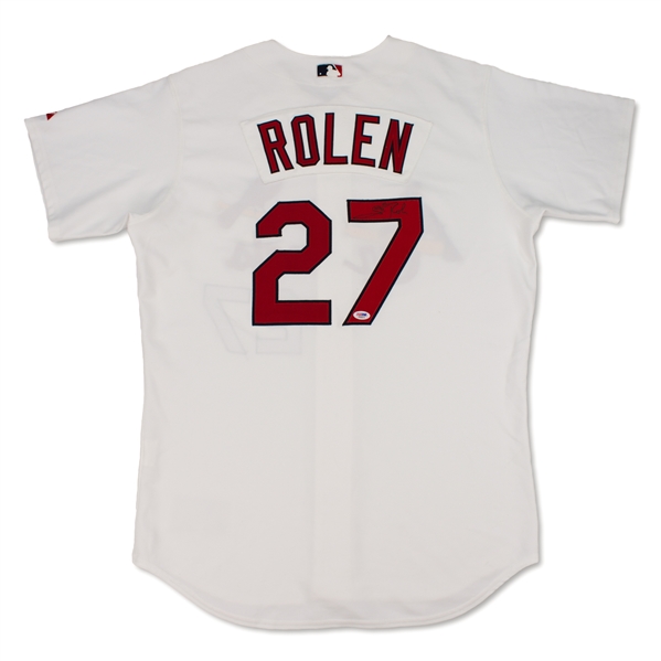 Scott Rolen St. Louis Cardinals Game Used & Signed Jersey (Schneider Collection)