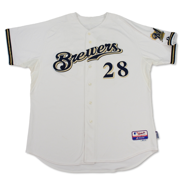 prince fielder milwaukee brewers jersey