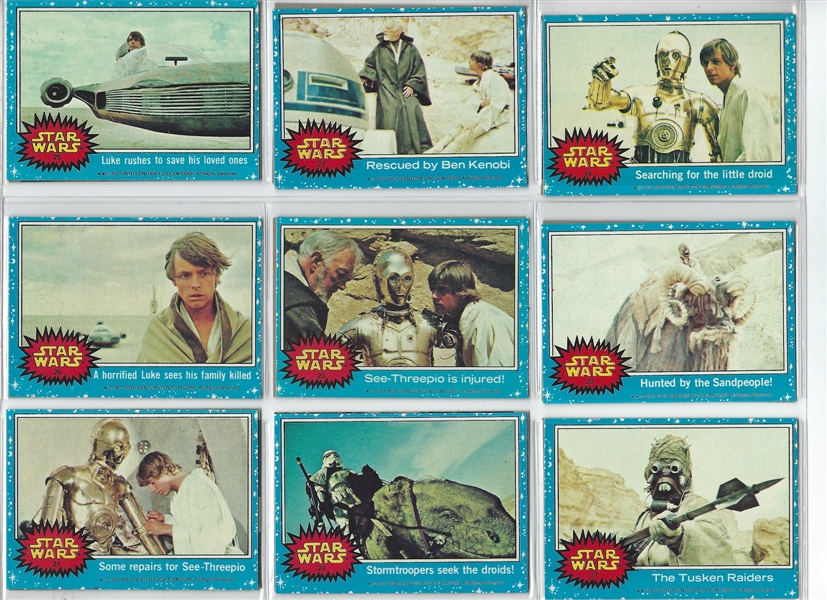 star wars trading card sets