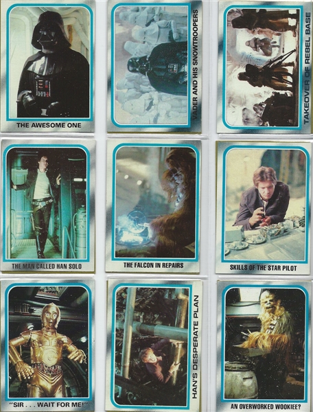 star wars trading card sets