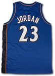 Michael Jordan 2002-03 Washington Wizards Game Worn Road Jersey - Solid Wear, MJs Final NBA Season (GF LOA)