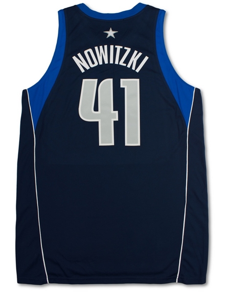 Dirk Nowitzki 2002-03 Dallas Mavericks Game Worn Road Jersey (Miedema LOA)