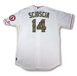Mike Scioscia 5/18/2013 Los Angeles Angels Game Worn Camo Jersey - MLB Auth