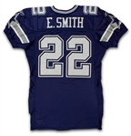 Emmitt Smith Photo Matched 2002 Dallas Cowboys Game Worn Jersey - 1 of 3 Known Matched Examples *RARE* (Resolution)