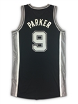 Tony Parker 2011-12 San Antonio Spurs Game Worn Road Jersey