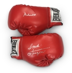 Muhammad Ali & Joe Frazier Signed Pair of Everlast Boxing Gloves - JSA LOA